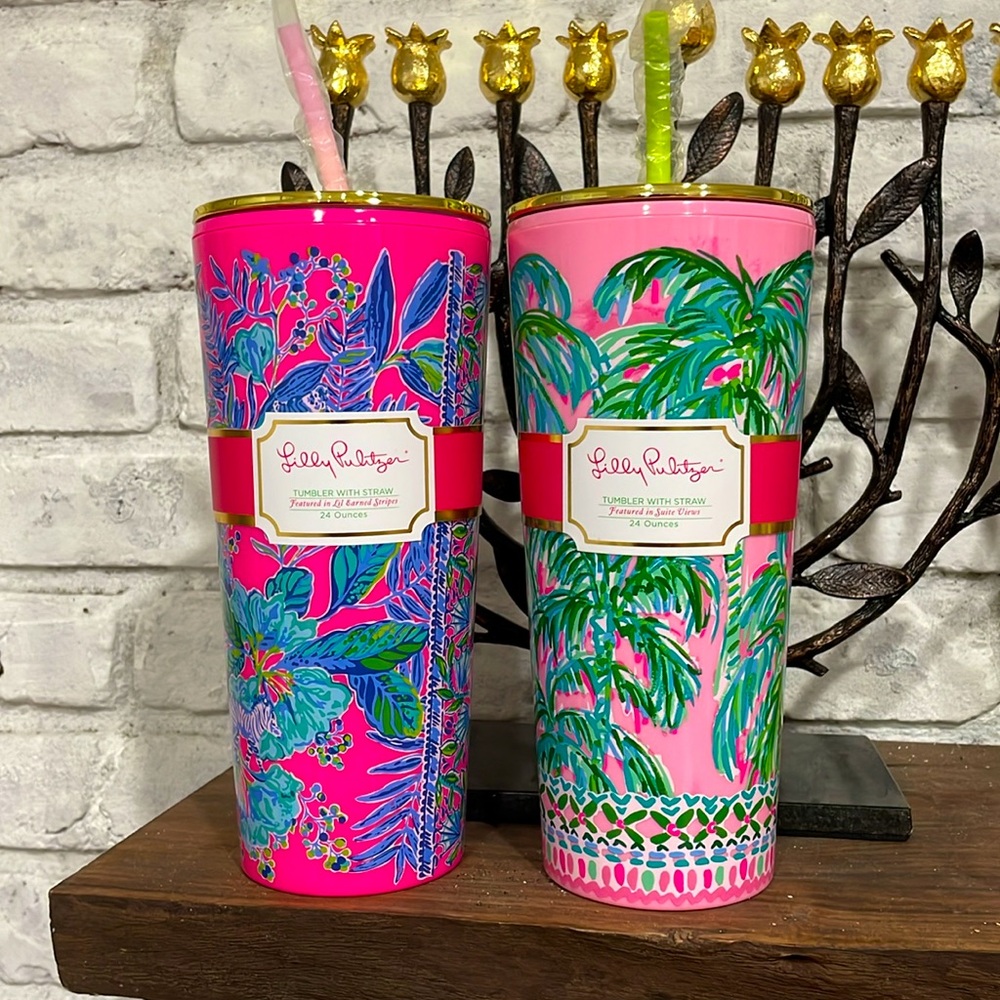 Lilly Pulitzer tumbler - Picture 2 of 7